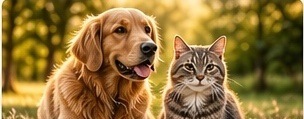 Hund und Katze – Bild aus der Vorlage